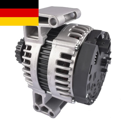 Alternator ap03 z kołem rozłączającym do volvo s60 srebrno-czarny z aluminiową obudową i obrotem ccw