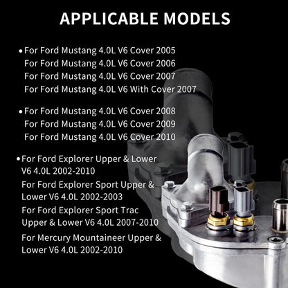 Aluminiowa obudowa termostatu Ford Explorer 4.0L V6 2002–2010