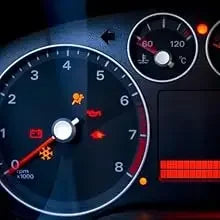 Panel wskaźników z prędkościomierzem i aluminiowa pokrywa zaworu turbo dla bmw n54 3.0l 335i