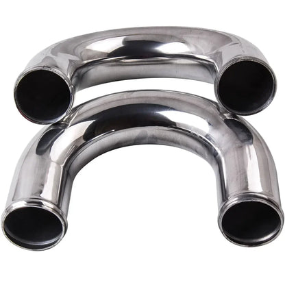 600x300x76 2.5" Интеркулерна тръба ALLOY UNIVERSAL TURBO HARD PIPE 3" Дебелина