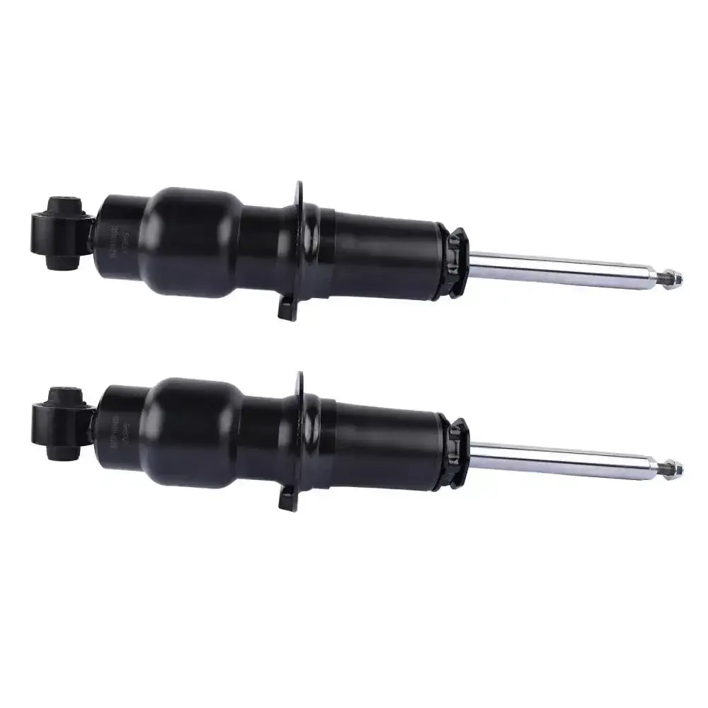 Czarno chromowane amortyzatory tylne lewe i prawe z gwintowanym trzpieniem do subaru forester ej204 ej25