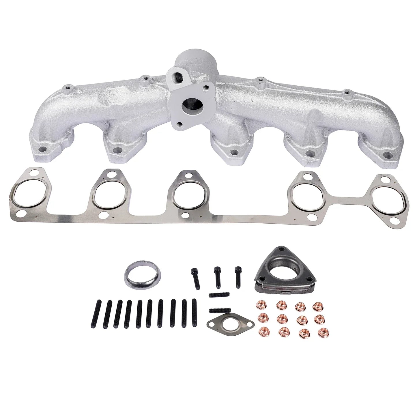 Kolektor wydechowy 070253031F do VW Transporter T5, Touareg i Multivan V 2.5 TDI