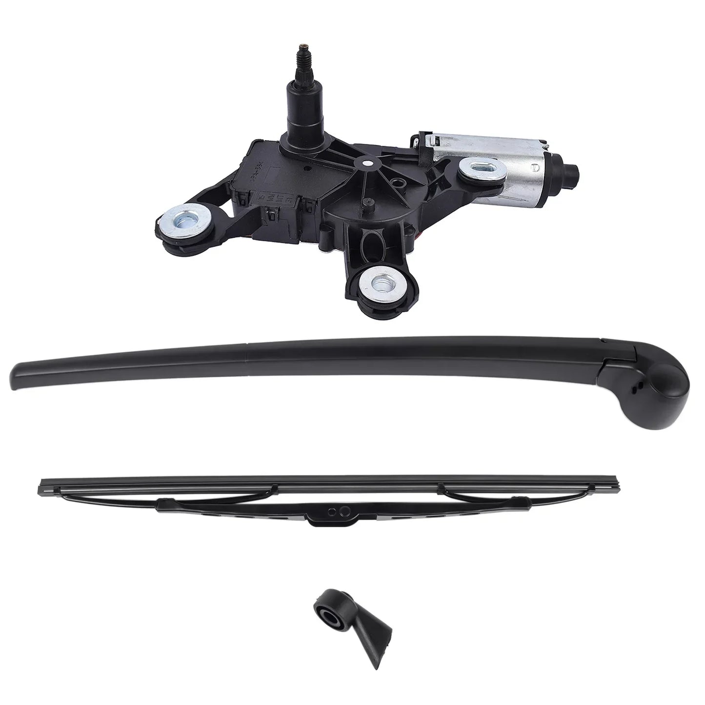 AP01 For Audi A3 A4 A6 Q5 Q7 8R0955711A 8E9955985 Rear Windscreen Wiper Motor Wiper Arm Splash Nozzle
