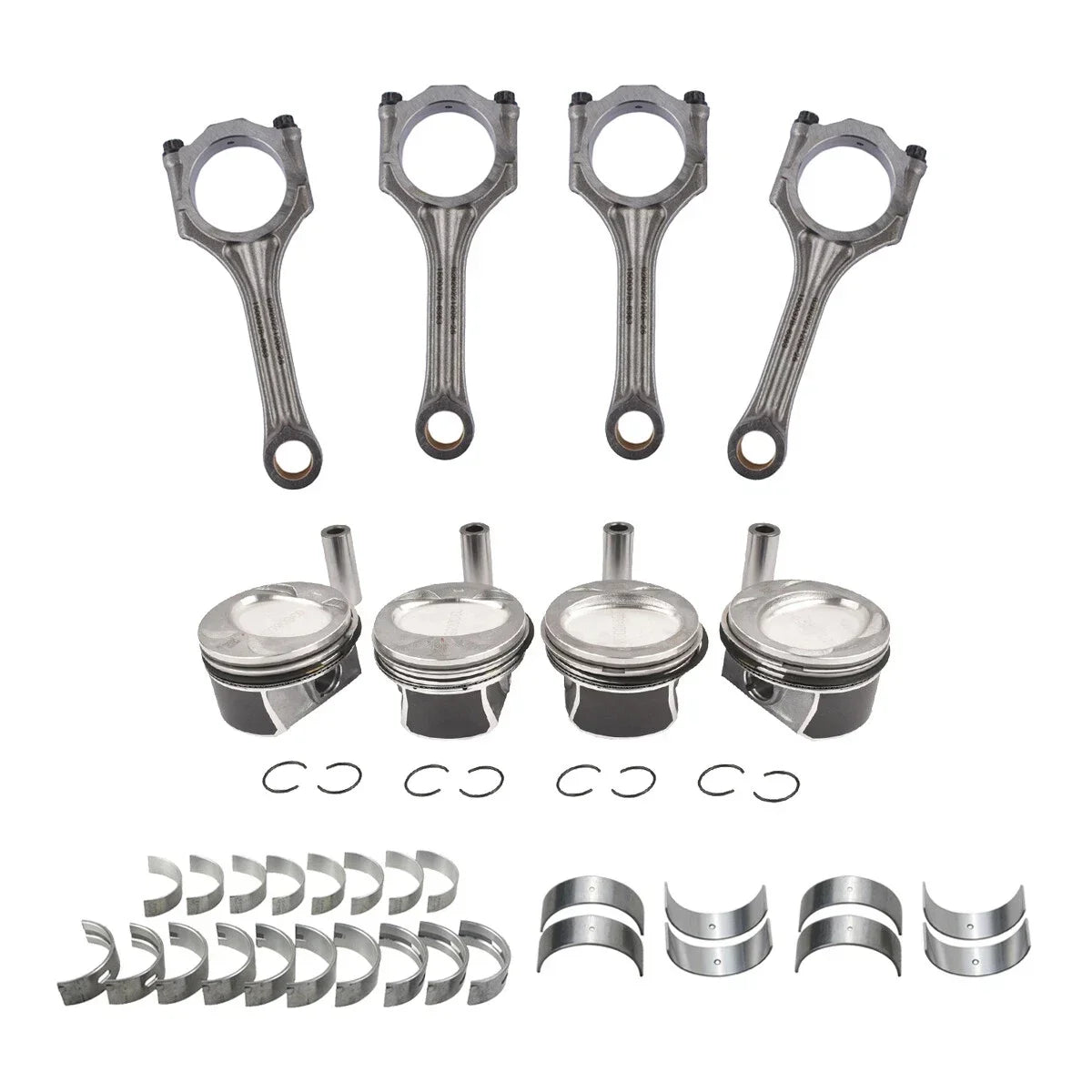 AP01 Pistons & Tiges & Kit de roulements pour VW Audi Seat Skoda 1.4 TSI TFSI CAV CAX CTH