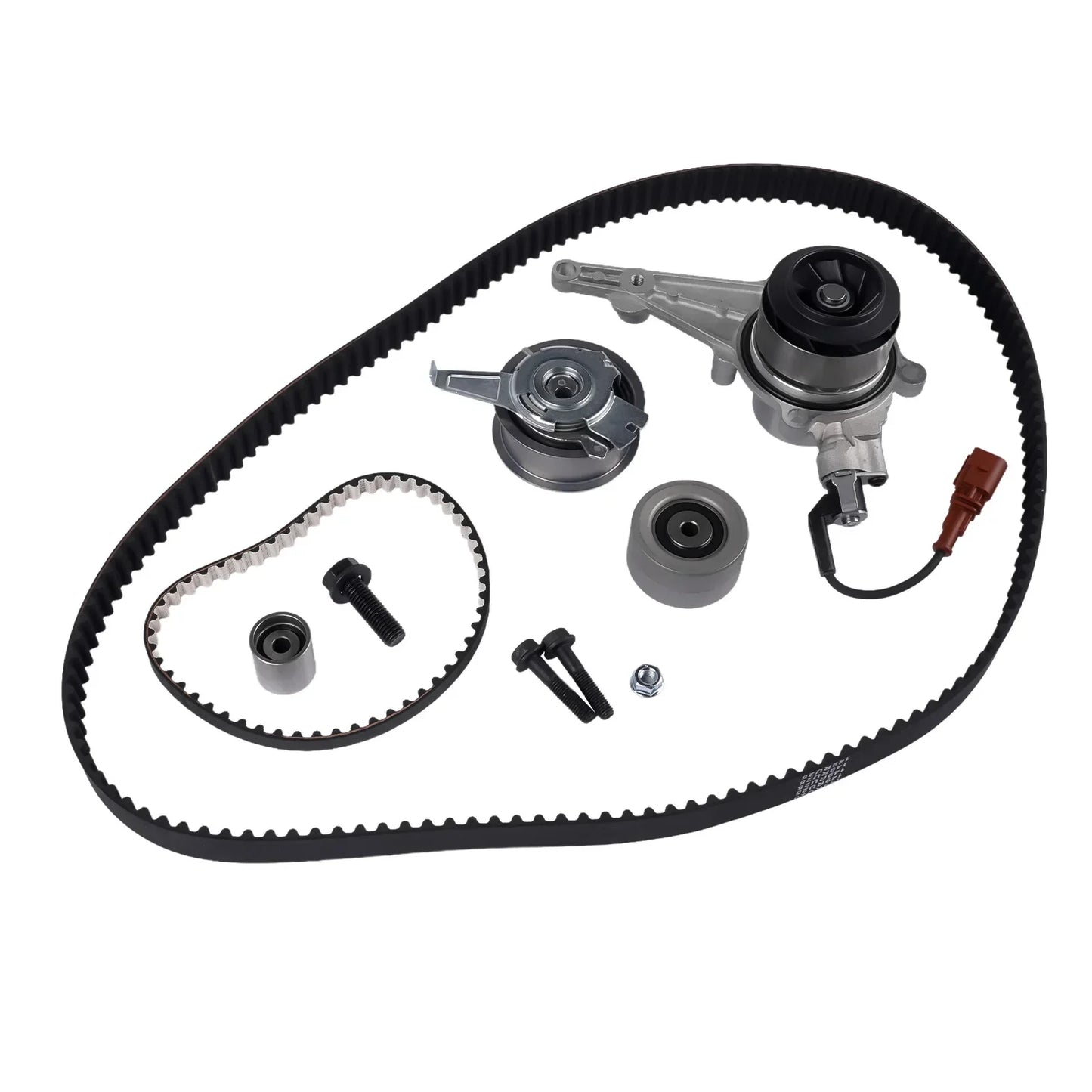 AP01 Tandremssæt + vandpumpe til Audi A3 A4 A6 VW Golf MK8 2.0 TDI KP15695XS-1