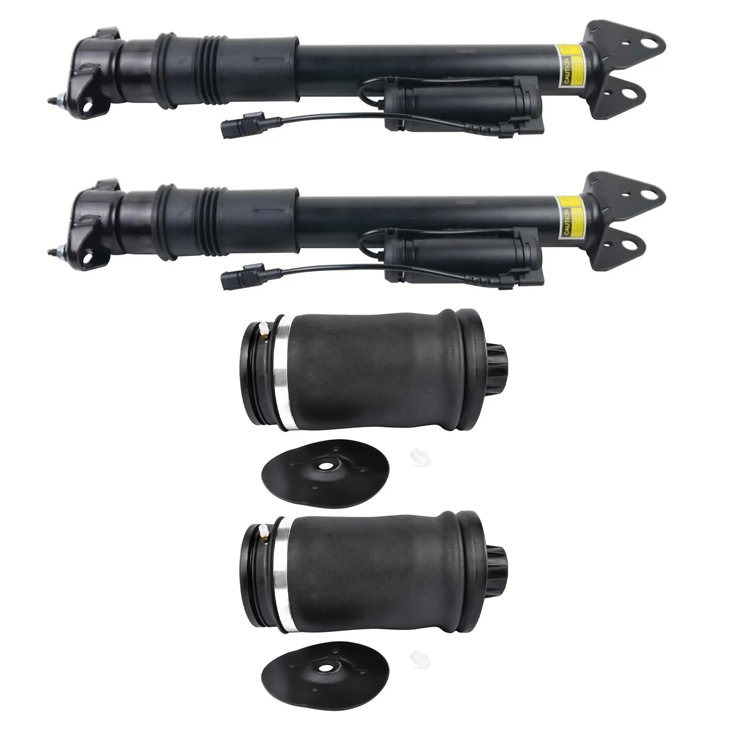 AP02 Stoßdämpfer hinten &  Luftfederbälge für Mercedes-Benz M &  GL-Klasse W164 X164 2006–2012 1643203031 A1643201025 A1643200731