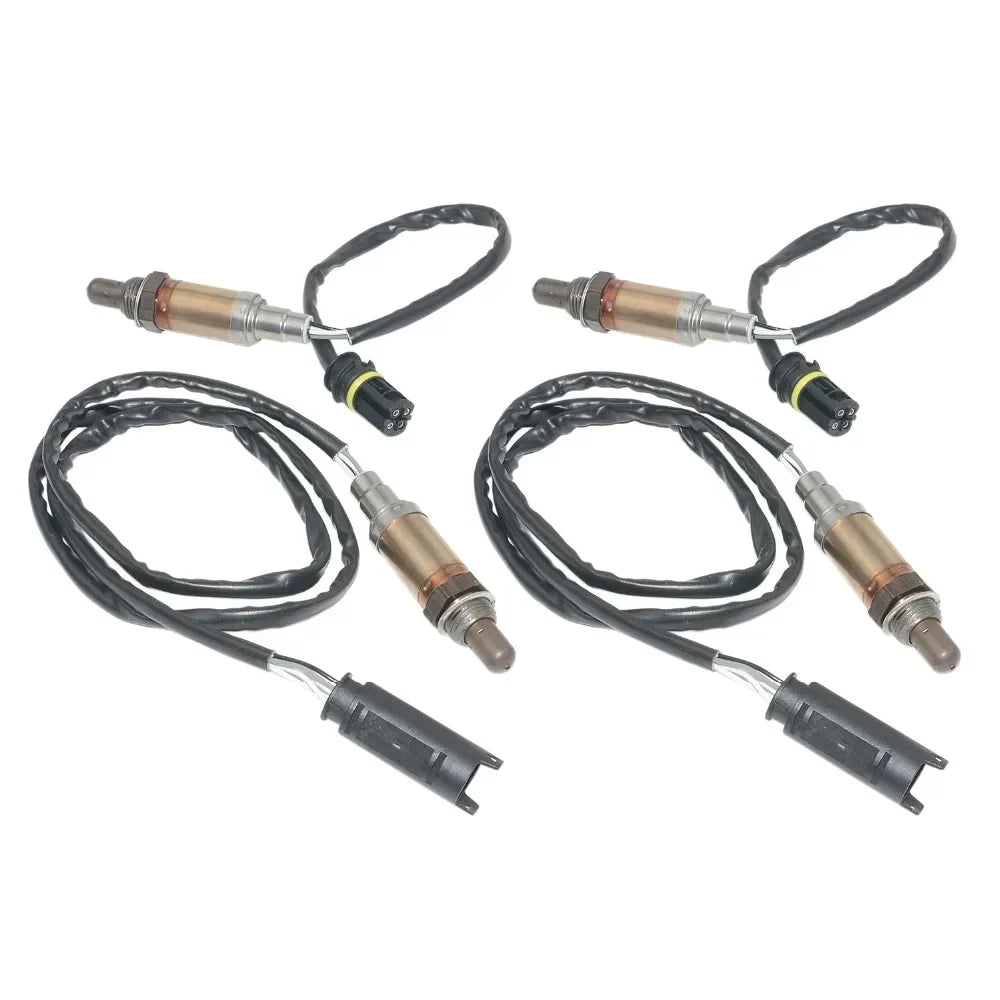AP03 2x Fram & 2x Bakre O2 LAMBDA syresensorer för BMW 3er E46 97-07 # 11781433075