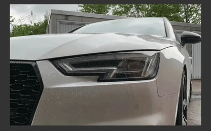 Lampy samochodowe do Audi A4 B9 (2017-2020) - A4L z reflektorami LED, soczewką projekcyjną, DRL - Multigenus