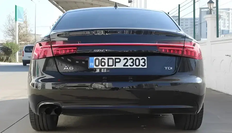 Lampy Tylne do Audi A6 C7 LED w Designie C8 z DRL, Dynamicznym Sygnałem, Hamulcem i Cofania (2012-2016) - Multigenus