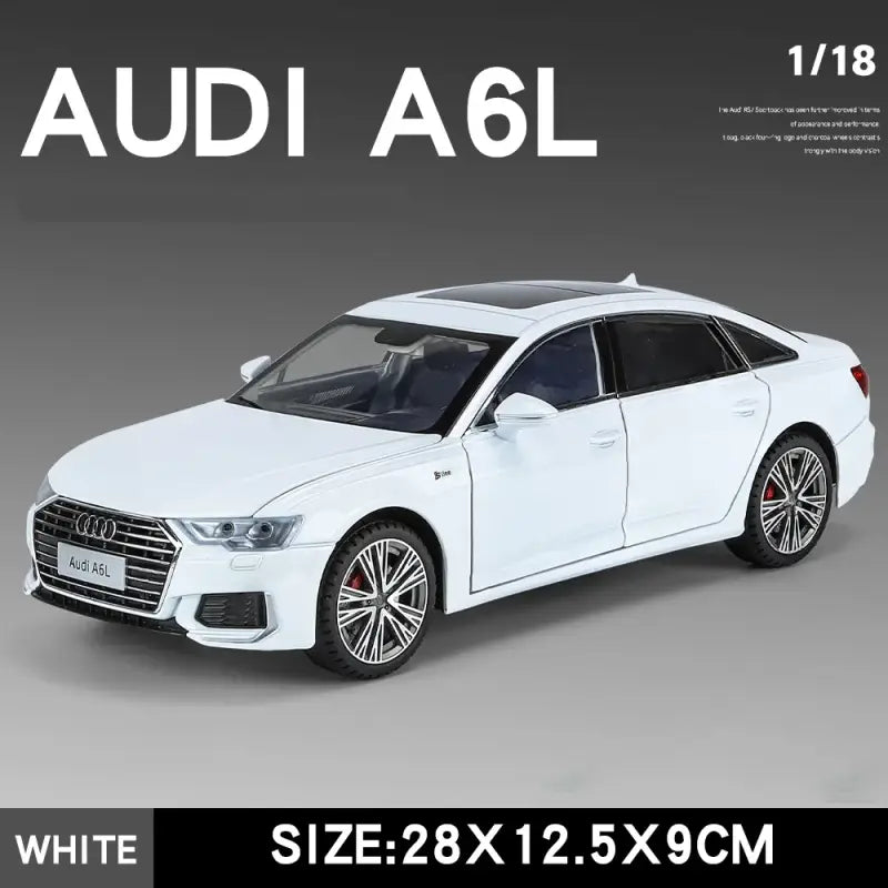 Audi A6L 1:18 – Metal Model with Opening Doors – Multigenus