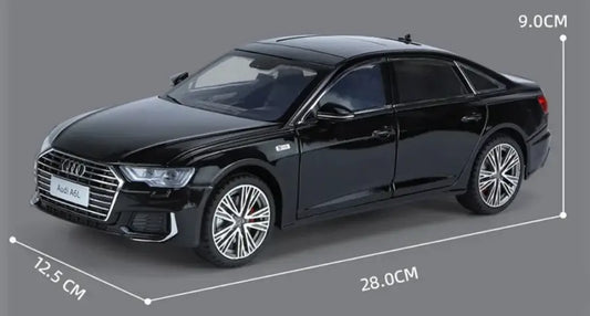 Audi A6L 1:18 – Metalowy Model Samochodu z Otwieranymi Drzwiami i Efektami Dźwiękowymi