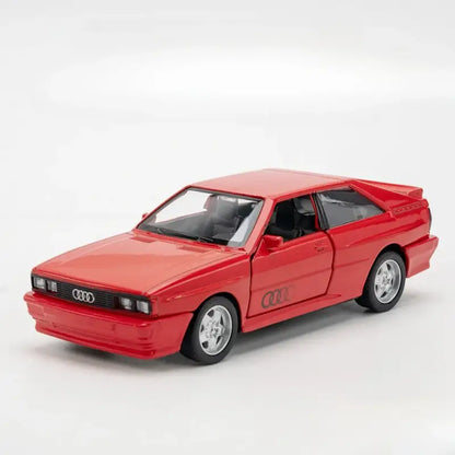 Audi Quattro 1980 1:36 – Metalowa Replika z Otwieranymi Drzwiami - Czerwony