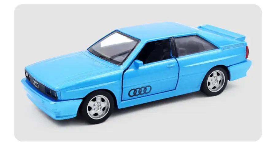 Audi Quattro 1980 1:36 – Metalowa Replika z Otwieranymi Drzwiami