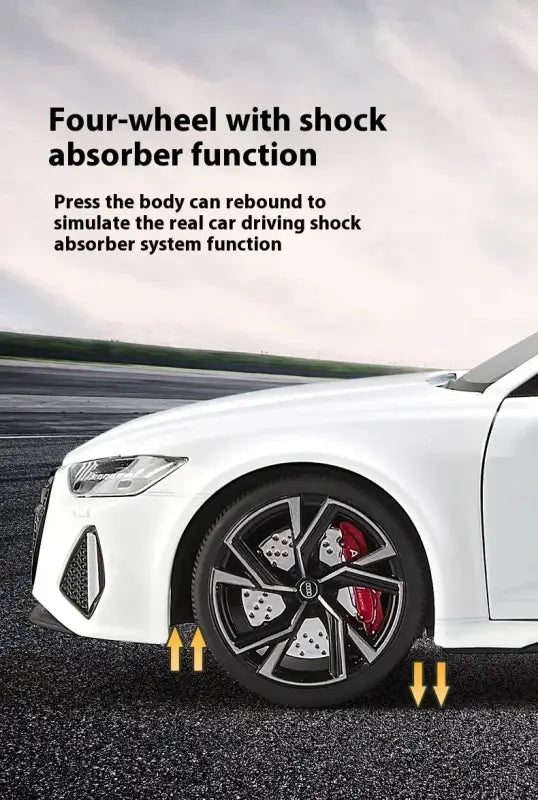 Audi RS6 Avant 1:18 – Metalowy Model Samochodu i Dekoracja