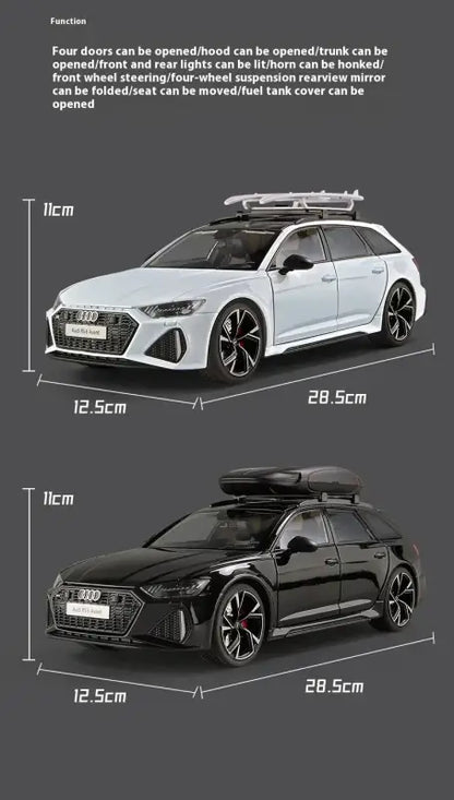 Audi RS6 Avant 1:18 – Metalowy Model Samochodu i Dekoracja