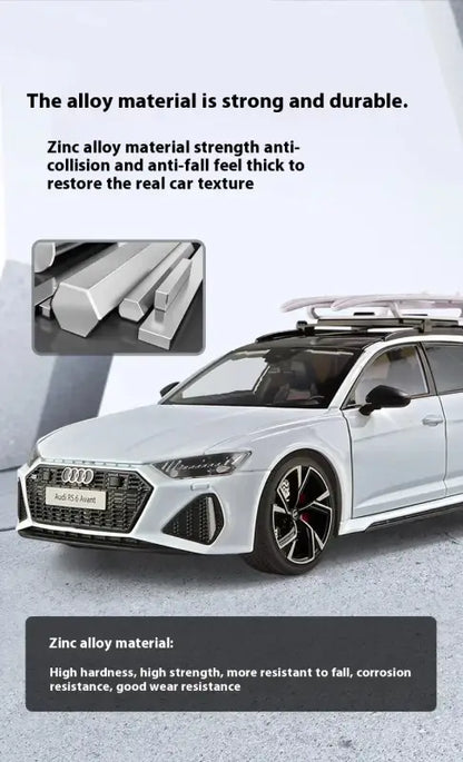 Audi RS6 Avant 1:18 – Metalowy Model Samochodu i Dekoracja