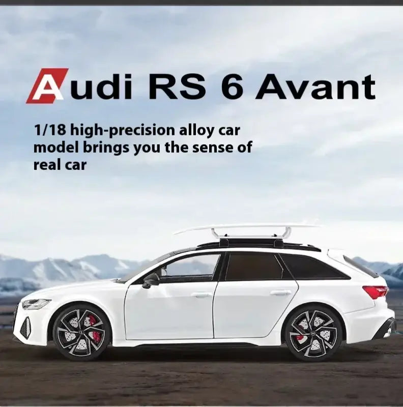 Audi RS6 Avant 1:18 – Metalowy Model Samochodu i Dekoracja
