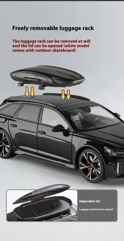 Audi RS6 Avant 1:18 – Metalowy Model Samochodu i Dekoracja