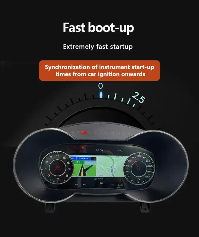 Audi TT 12,3-Calowy Cyfrowy 2008-2015 Deska LCD Kokpit