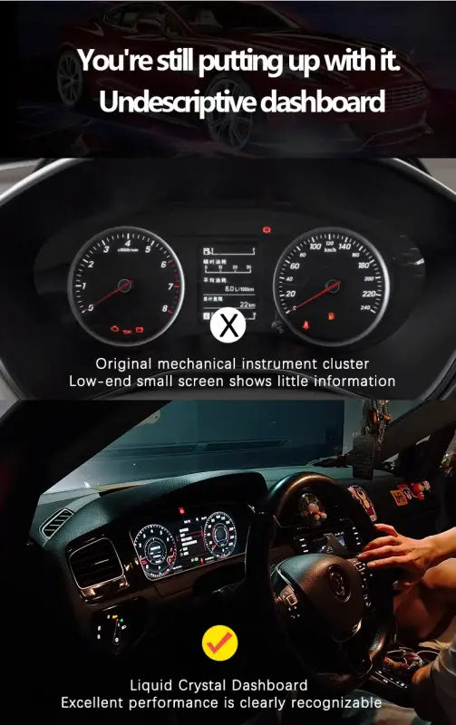 Audi TT 12,3-Calowy Cyfrowy 2008-2015 Deska LCD Kokpit