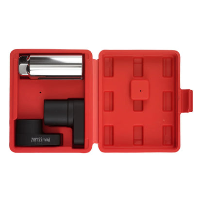 Automotive Oxygen Sensor Socket Set Wrench O2 Remover Tool kit 1/2'', 3/8"