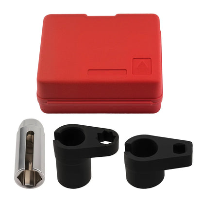 Automotive Oxygen Sensor Socket Set Wrench O2 Remover Tool kit 1/2'', 3/8"