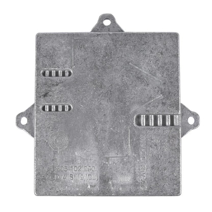 Szara metaliczna prostokątna płyta montażowa do d2s d2r xenon balast audi a3 a8 tt bmw e46 e63 e64 m3