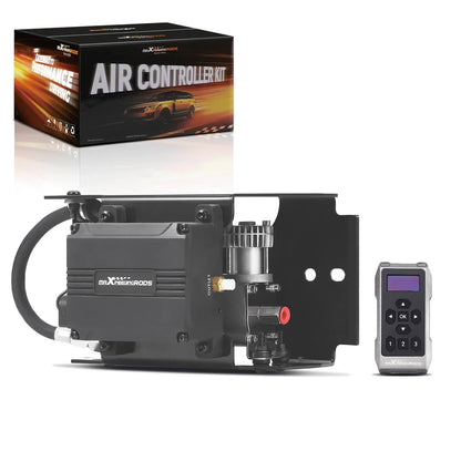 Wireless controller and compressor for airbags - camper, van, pickup truck