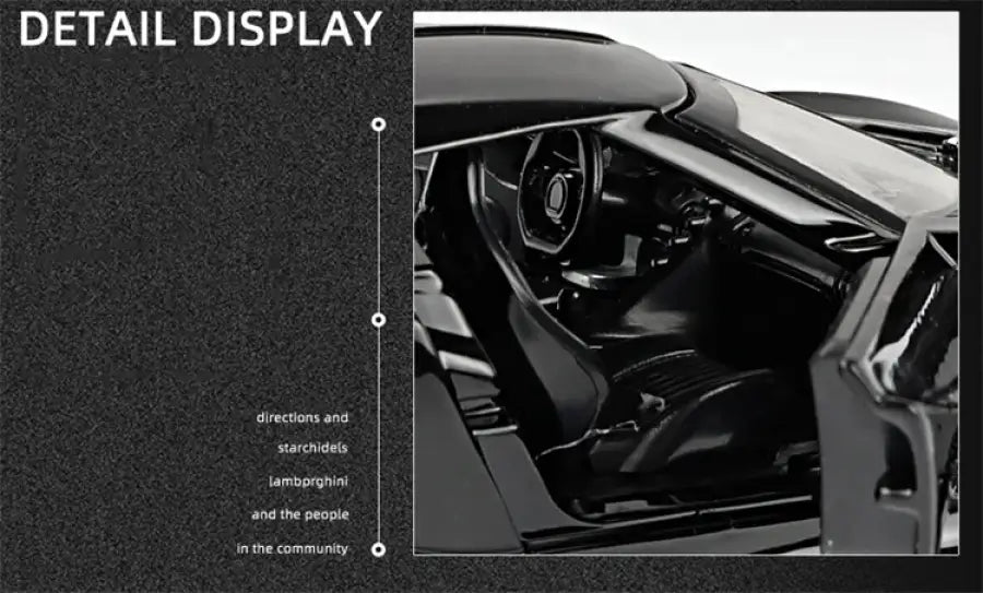 BGT La Voiture Noire 1:32 – Metalowy Model Samochodu Kolekcjonerska Replika Limitowana Edycja