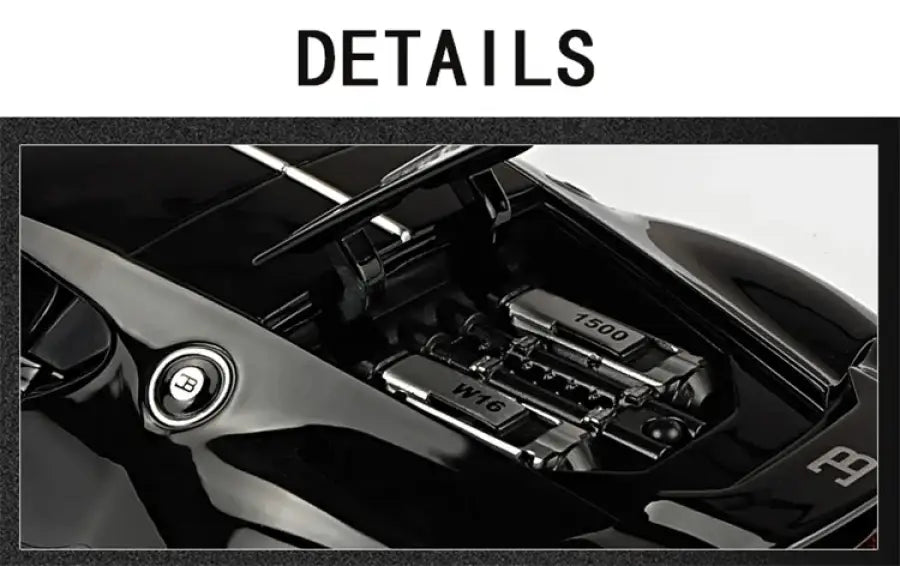 BGT La Voiture Noire 1:32 – Metalowy Model Samochodu Kolekcjonerska Replika Limitowana Edycja