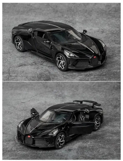 BGT La Voiture Noire 1:32 – Metalowy Model Samochodu Kolekcjonerska Replika Limitowana Edycja