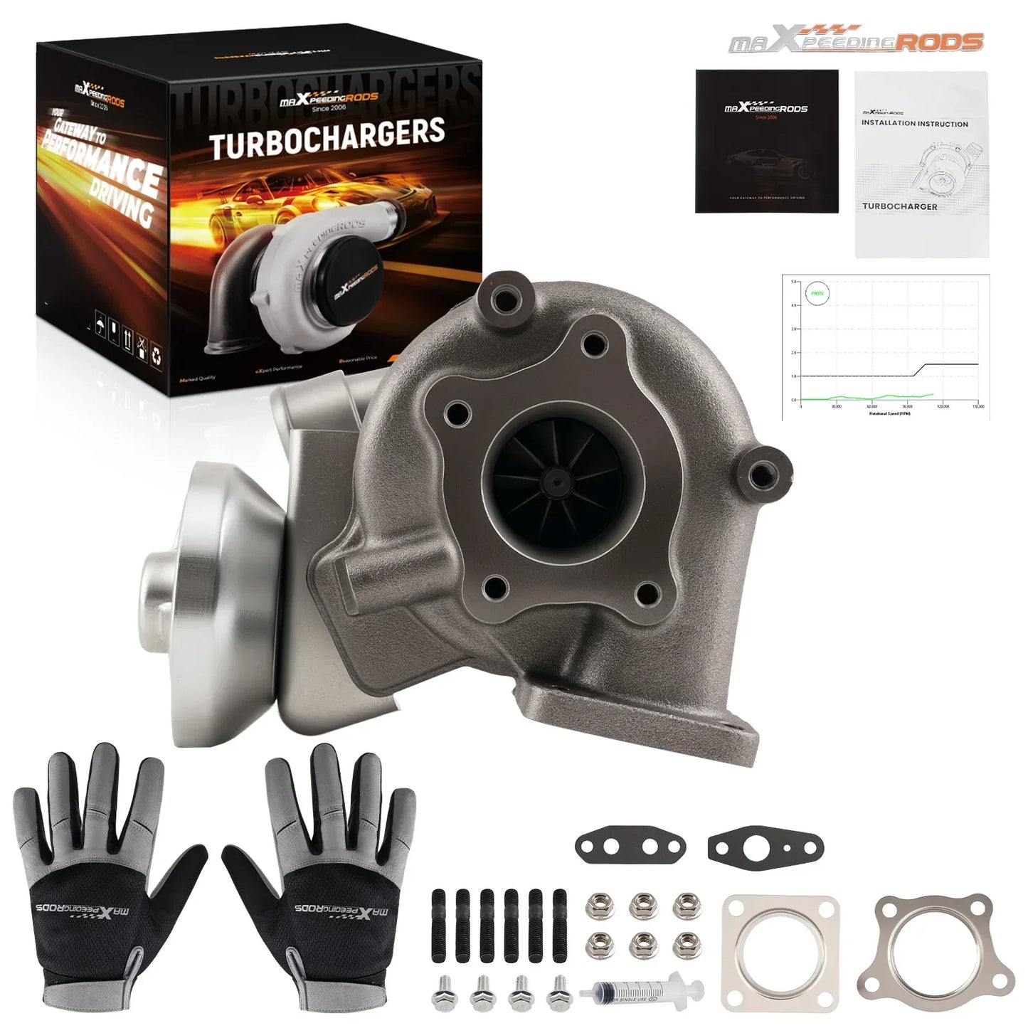 Turbosprężarka billet RHV5 Holden Rodeo Colorado 4JJ1T