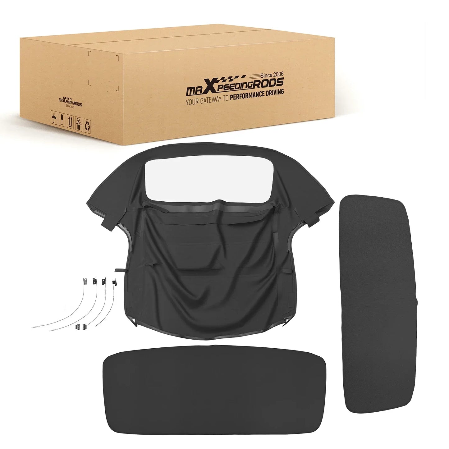 Miękki dach cabrio BMW Z3 E36 Roadster 1996–2002 PVC czarny