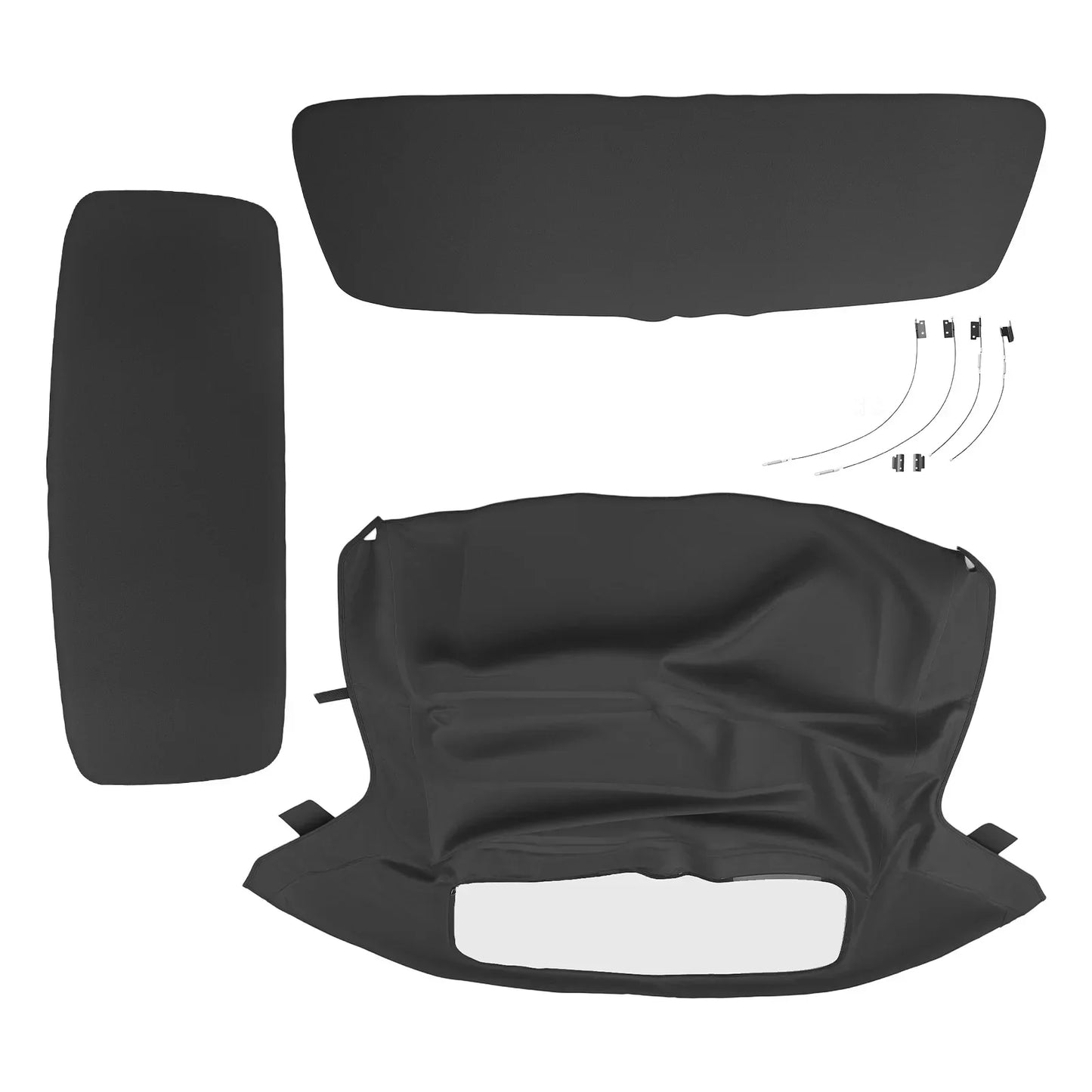 Miękki dach cabrio BMW Z3 E36 Roadster 1996–2002 PVC czarny