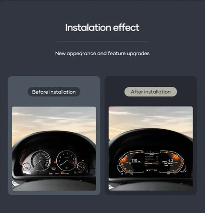 BMW 1 Series – Cyfrowa Deska Rozdzielcza LCD E81 E82 E87 E88 2006-2015 Panel Instrumentów