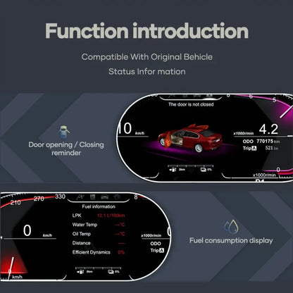 BMW 1 Series – Cyfrowa Deska Rozdzielcza LCD E81 E82 E87 E88 2006-2015 Panel Instrumentów