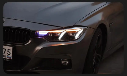 Lampy Przednie do BMW F30 LED w Stylu Laserowym z DRL (2013-2018) 320i 325i - Multigenus