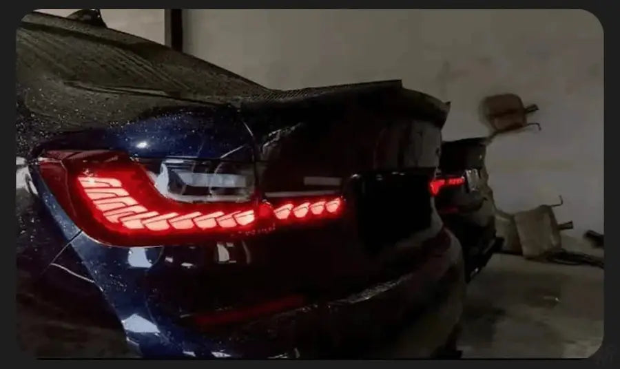 Lampy Tylne do BMW G20 LED w Stylizacji GTS z DRL i Dynamicznym Sygnałem (2019-2021) 320i 325i 330i G28 - Multigenus