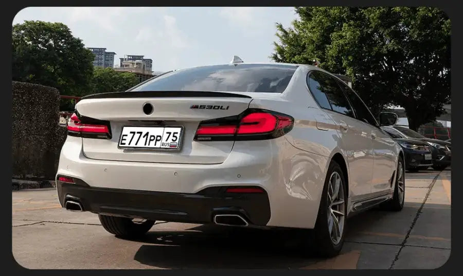 Lampy tylne samochodowe do BMW G30/G38 (2017 - 2020) z LED, funkcją animacji DRL i sygnałem - Multigenus