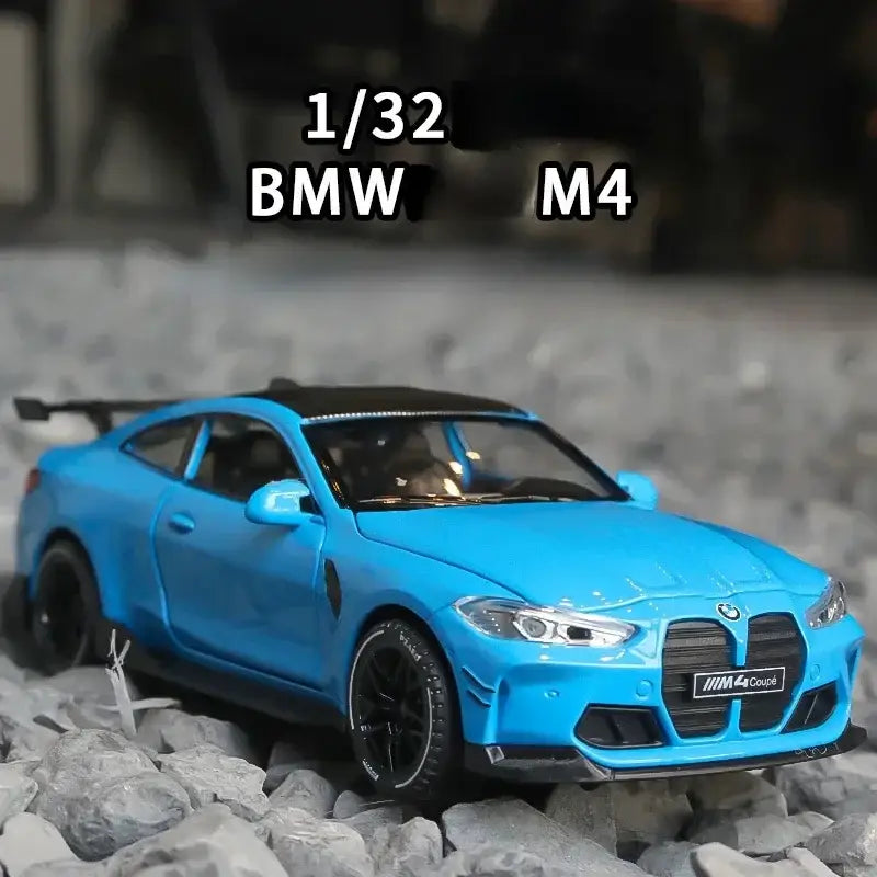 BMW M4 1:32 – Metalowy Model Sportowego Samochodu z Efektami Dźwiękowymi i Świetlnymi