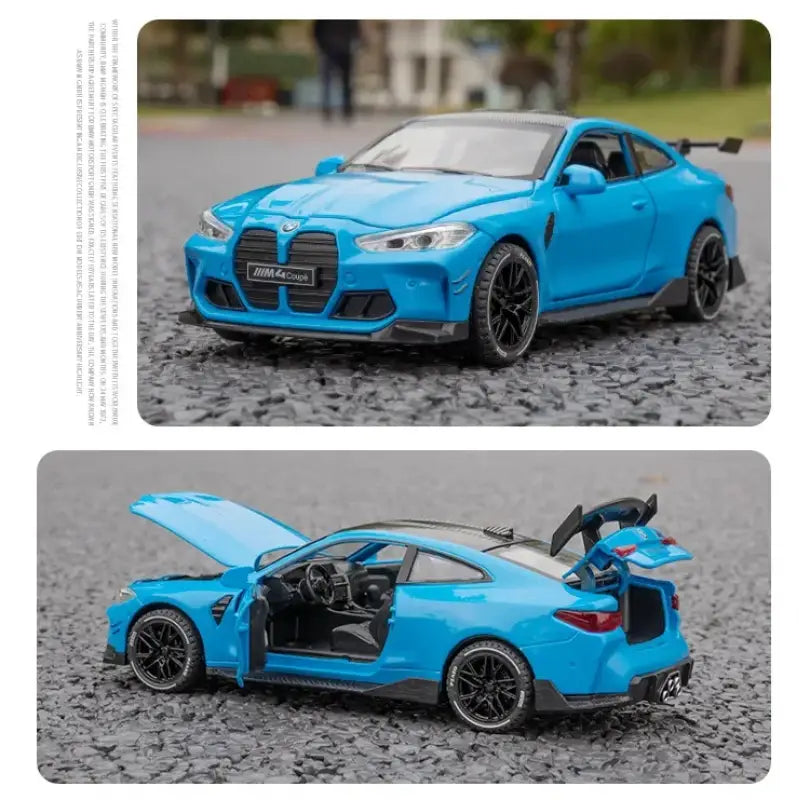 BMW M4 1:32 – Metalowy Model Sportowego Samochodu z Efektami Dźwiękowymi i Świetlnymi