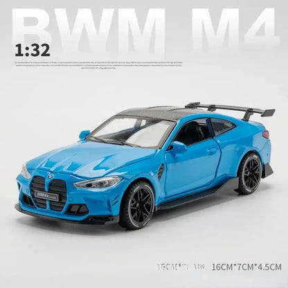BMW M4 1:32 – Metalowy Model Sportowego Samochodu z Efektami Dźwiękowymi i Świetlnymi