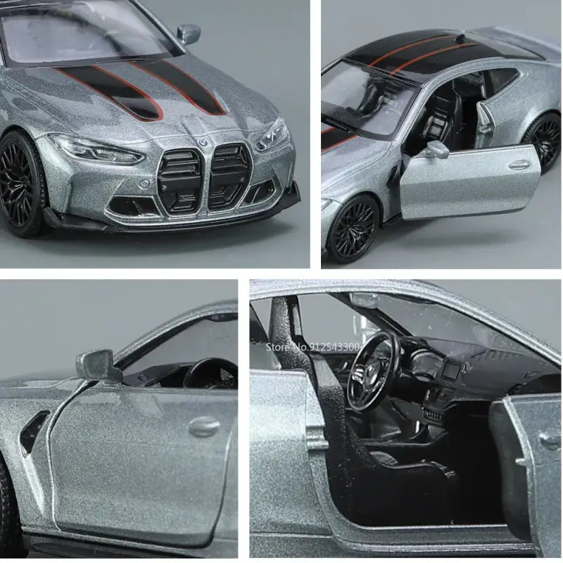 BMW M4 CSL 1/36 – Metalowy Model Z Otwieranymi Drzwiami