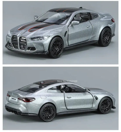 BMW M4 CSL 1/36 – Metalowy Model Z Otwieranymi Drzwiami