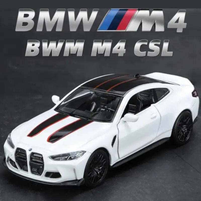 BMW M4 CSL 1/36 – Metalowy Model Z Otwieranymi Drzwiami