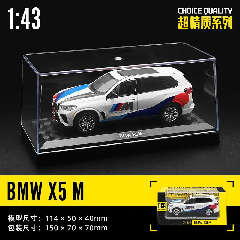 Kolekcjonerskie Modele BMW M6 GT3 Lamborghini Maserati McLaren Land Rover i Mercedes-Benz 1:36~1:47 z Akrylową Gablotą