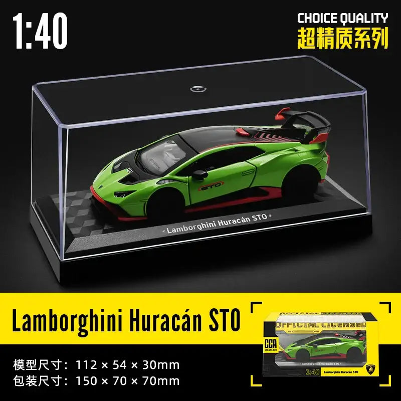 Kolekcjonerskie Modele BMW M6 GT3 Lamborghini Maserati McLaren Land Rover i Mercedes-Benz 1:36~1:47 z Akrylową Gablotą