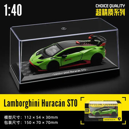 Kolekcjonerskie Modele BMW M6 GT3 Lamborghini Maserati McLaren Land Rover i Mercedes-Benz 1:36~1:47 z Akrylową Gablotą
