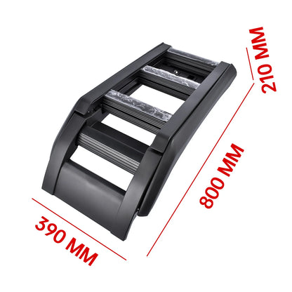 Boczna drabina dachowa Land Rover Defender 90/110 L663 2020–2024 czarna