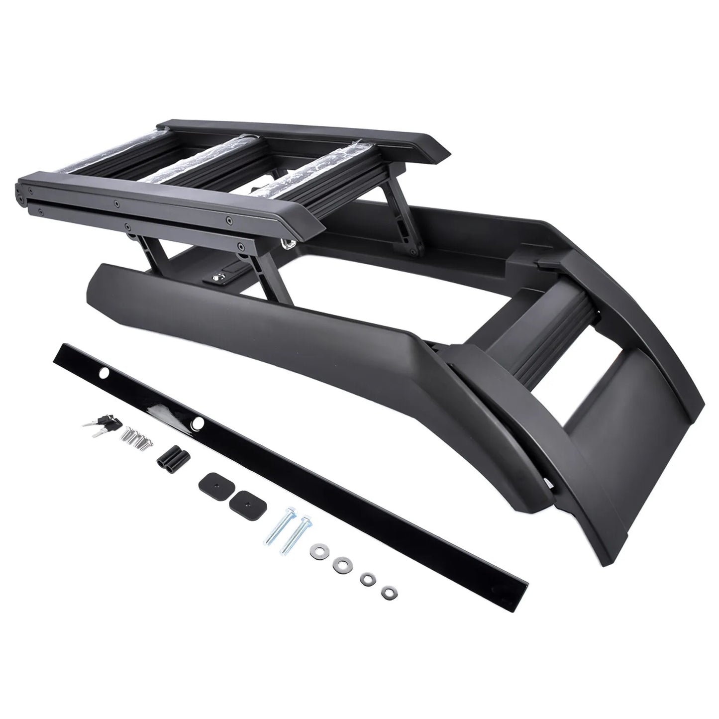 Boczna drabina dachowa Land Rover Defender 90/110 L663 2020–2024 czarna